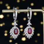 2.1CT Madagascar Ruby Earrings