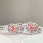 Natural Fancy Pink Diamond Engagement Ring