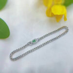 Natural Green Diamond Bracelet