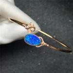 Natural Opal Diamond Bracelet