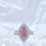 Natural Fancy Pink Diamond Engagement Ring