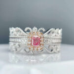 Natural Pink Diamond Ring
